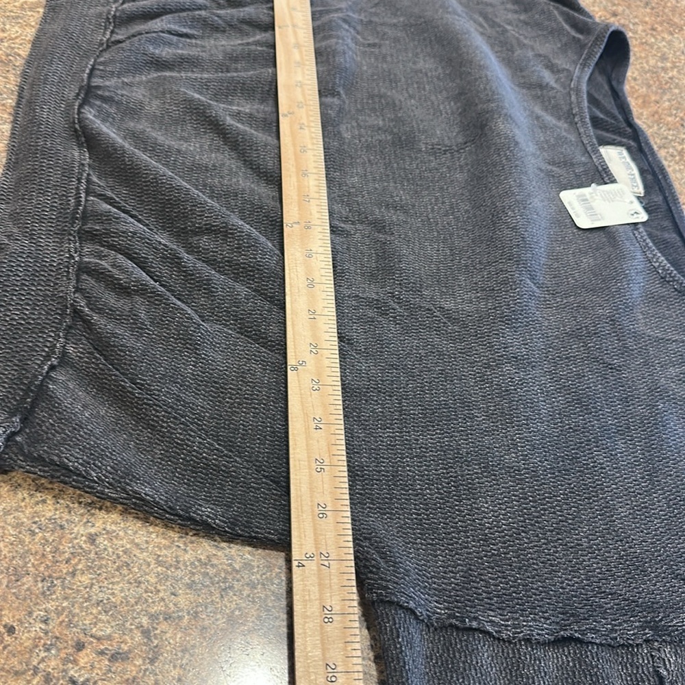 We The Free Ife Pullover Black Relaxed Fit Long Sleeves Womens Size Large - Picture 9 of 13